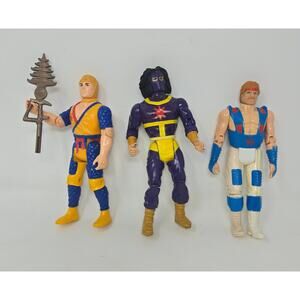 Karate Kommandos 1986 Action Figures Reed Smith Kung Fu Chuck Norris Super Ninja